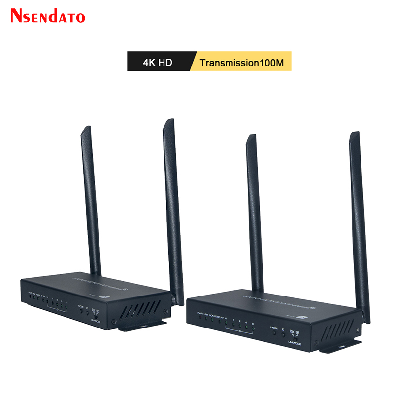 Wireless Hdmi Transmitter And Receiver 4K - HDMIワイヤレスビデオ送受信機キット 4K 60Hz 100M UHD HDMI
