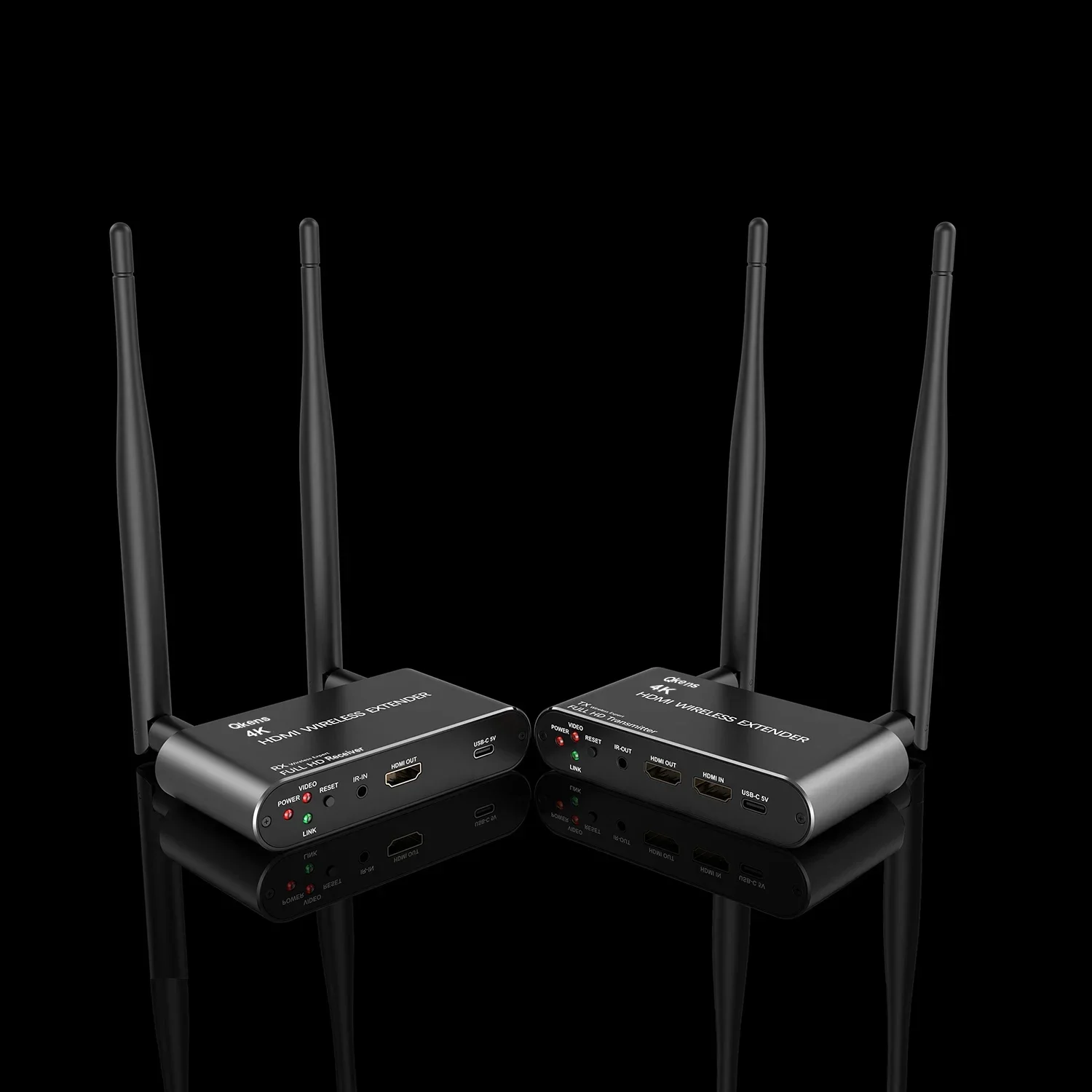 Wireless Hdmi Receiver For Projector - 4K ワイヤレス伝送ビデオ送信機受信機 200 メートル HDMI エクステンダースクリーン共有ディスプレイ
