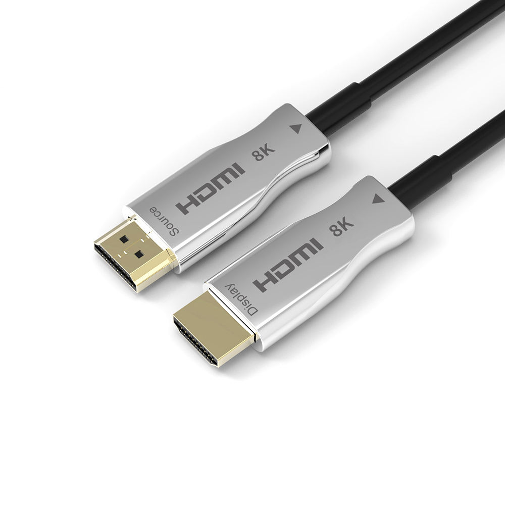 Hdmi Fiber Optic Cable 50M 100M - 8K UHD HDMI光ファイバーケーブル。4K 120Hz、8K 60Hzに対応。ARC、高速ビデオ伝送。5m、10m、20m、50m、100mの長さをご用意。テレビボックス、PC、ノートパソコン、PS5、Xbox、Fire Stickに対応。