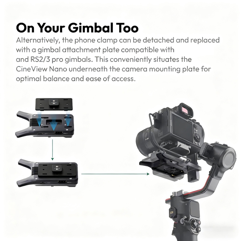 Wireless Video Transmitter For Camera Dslr - Cineview Nano 150m範囲 ワイヤレスビデオ送信機 60ms遅延 5GHz