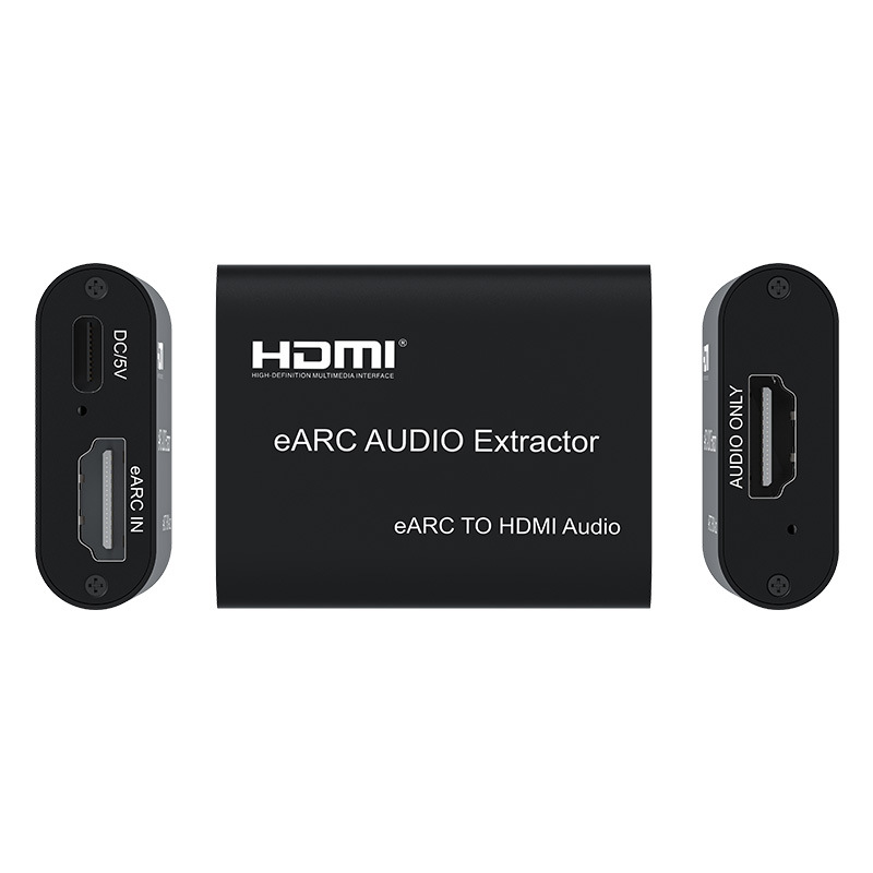 Hdmi Audio Extractor Earc 7.1 - EARC オーディオエクストラクター EARC to HDMI オーディオコンバータースプリッターアダプター