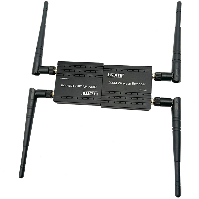 ワイヤレスビデオオーディオ送信機と受信機 200M HDMI - Wireless Hdmi Receiver For Projector のレビューと価格