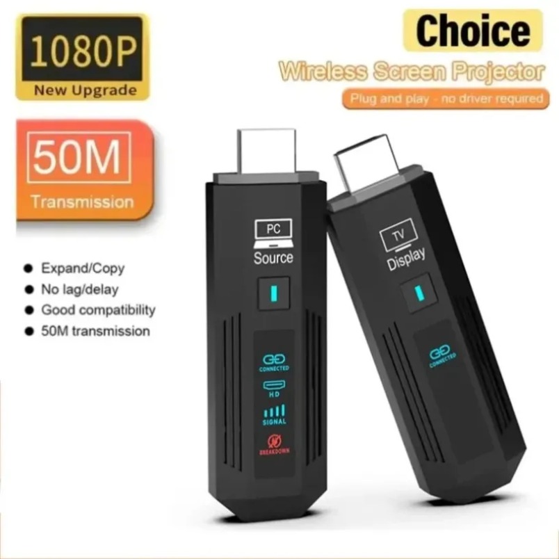 ワイヤレスビデオトランスミッター HDMI対応 50M 10 - Wireless Hdmi Receiver For Projector のレビューと価格