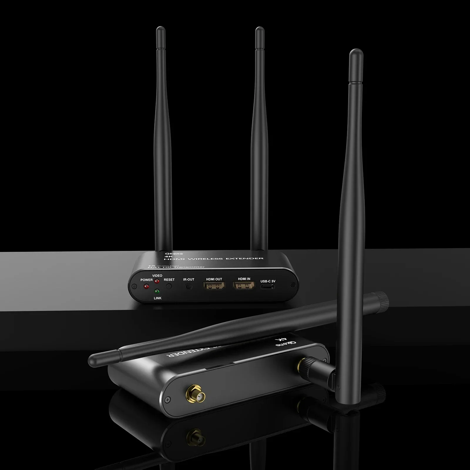 4K ワイヤレス伝送ビデオ送信機受信機 200 メートル H - Wireless Hdmi Receiver For Projector のレビューと価格