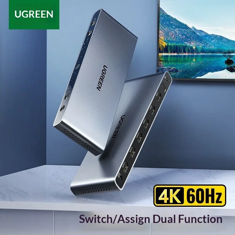 UGREEN 70435 CM288 HDMI 2.0 マト - Hdmi Splitter 1 In 4 Out 4K 60Hz のレビューと価格
