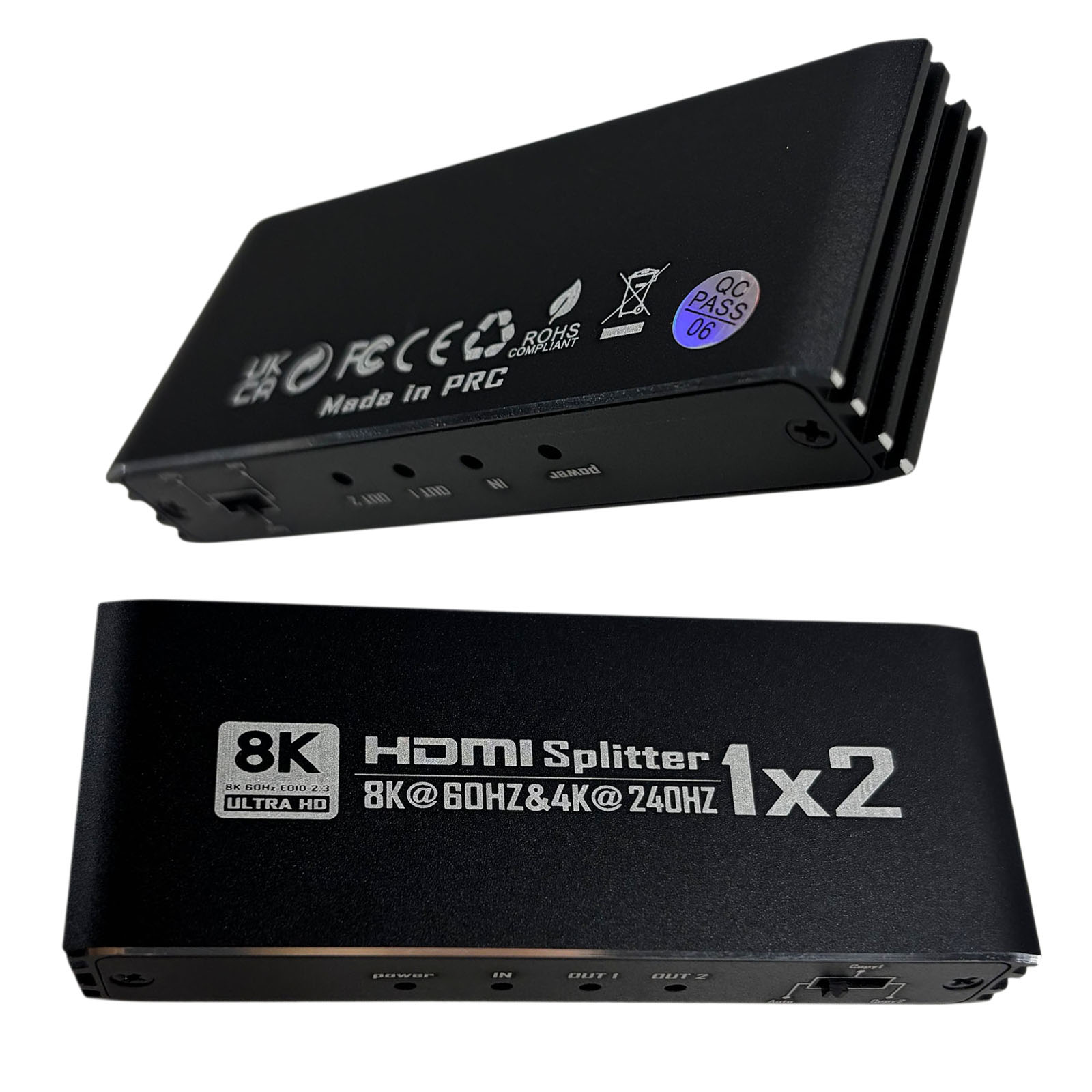 HDMI対応スプリッター、8K 60Hz、1入力2出力、4K - Hdmi Splitter 1 In 4 Out 4K 60Hz のレビューと価格