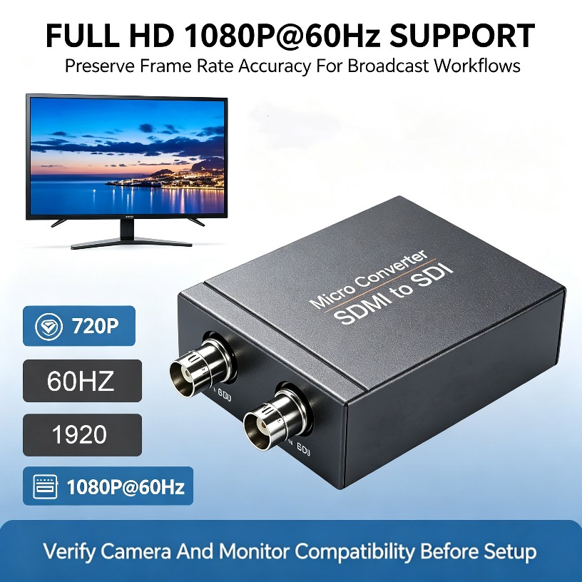 3G-SDI to HDMI対応コンバーター、SDIループア - Sdi To Hdmi Converter Broadcast のレビューと価格