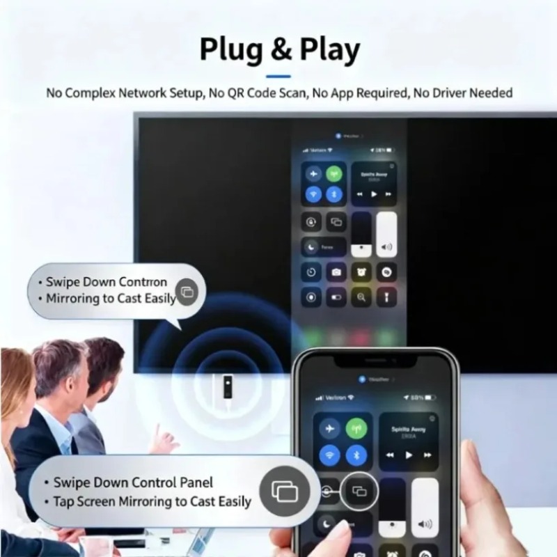 ワイヤレスHDMI送受信機 4K画面ミラーリング WiFiデ - Wireless Hdmi Receiver For Projector のレビューと価格