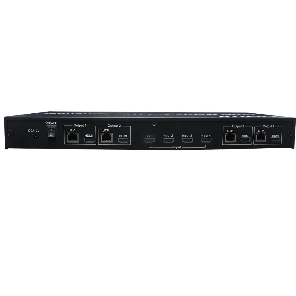 4K 60Hz 4x4マトリックスHDMI2.0 4x4 H - Hdmi Matrix Switch 4X4 4K 60Hz のレビューと価格