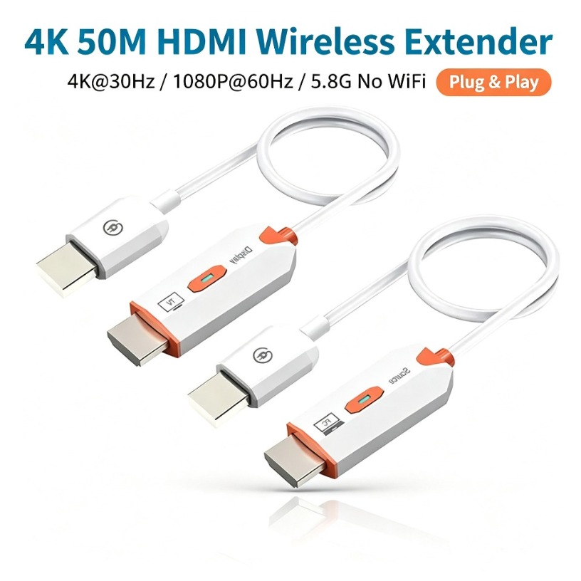 ポイントツーポイント4Kデコード対応HDMI互換ワイヤレスエ - Wireless Hdmi Transmitter And Receiver 4K のレビューと価格