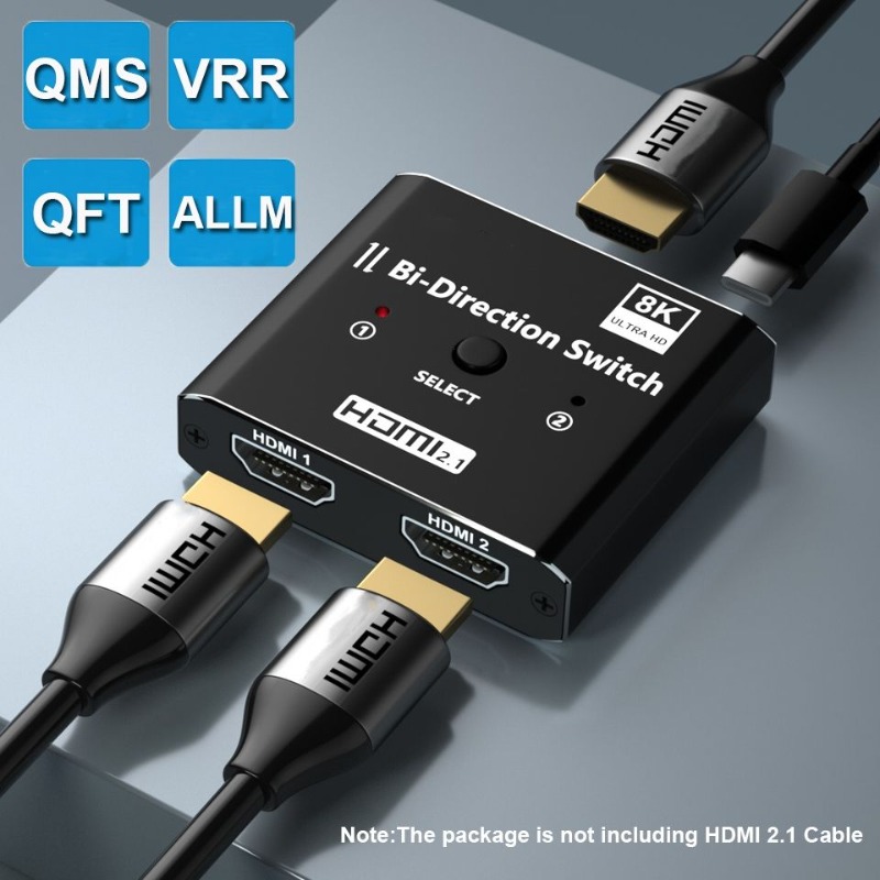8K 60Hz対応、双方向切り替え可能なHDMIスプリッター - Hdmi Splitter 1 In 4 Out 4K 60Hz のレビューと価格