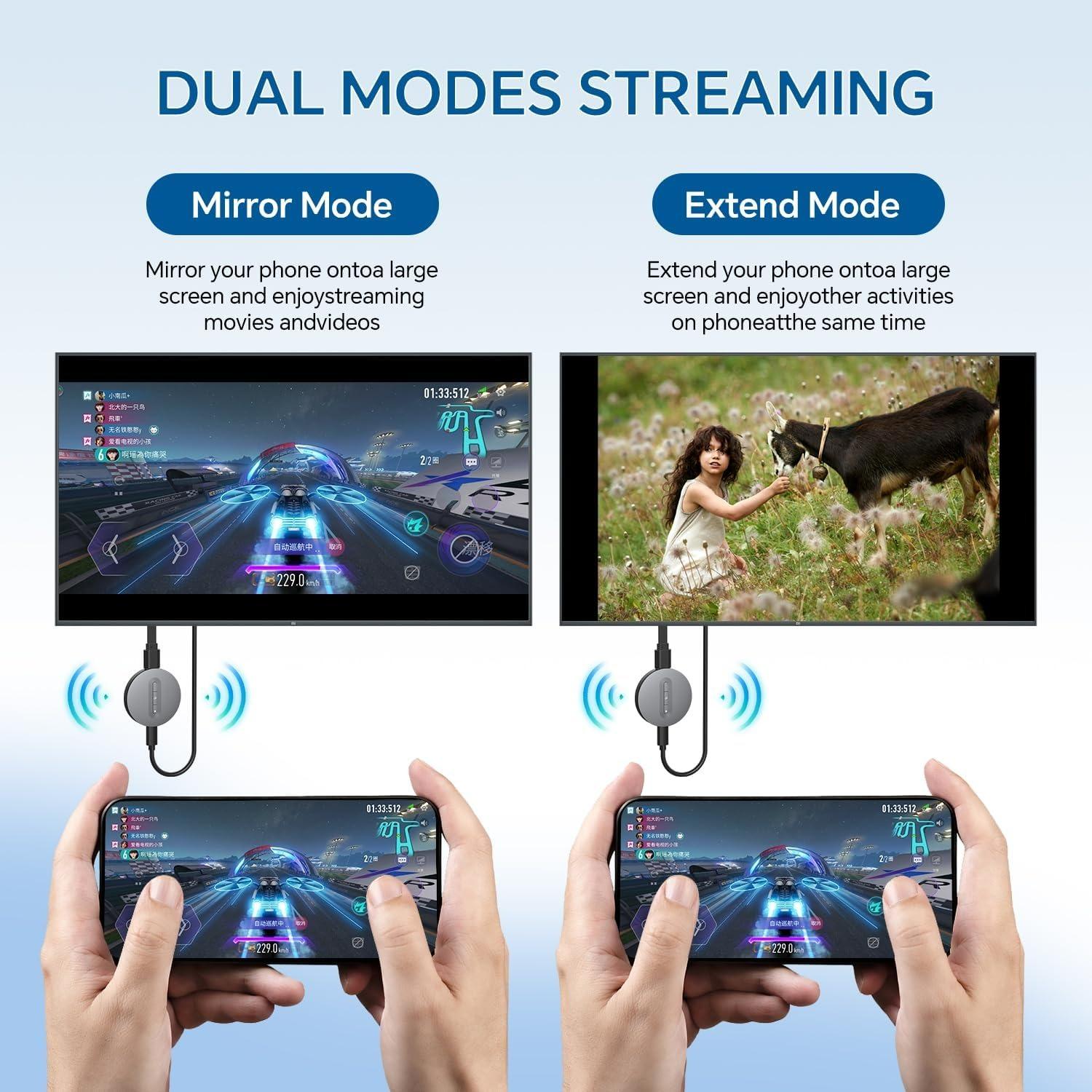 ワイヤレスHDディスプレイドングル Miracast Air - Wireless Hdmi Display Dongle Casting のレビューと価格