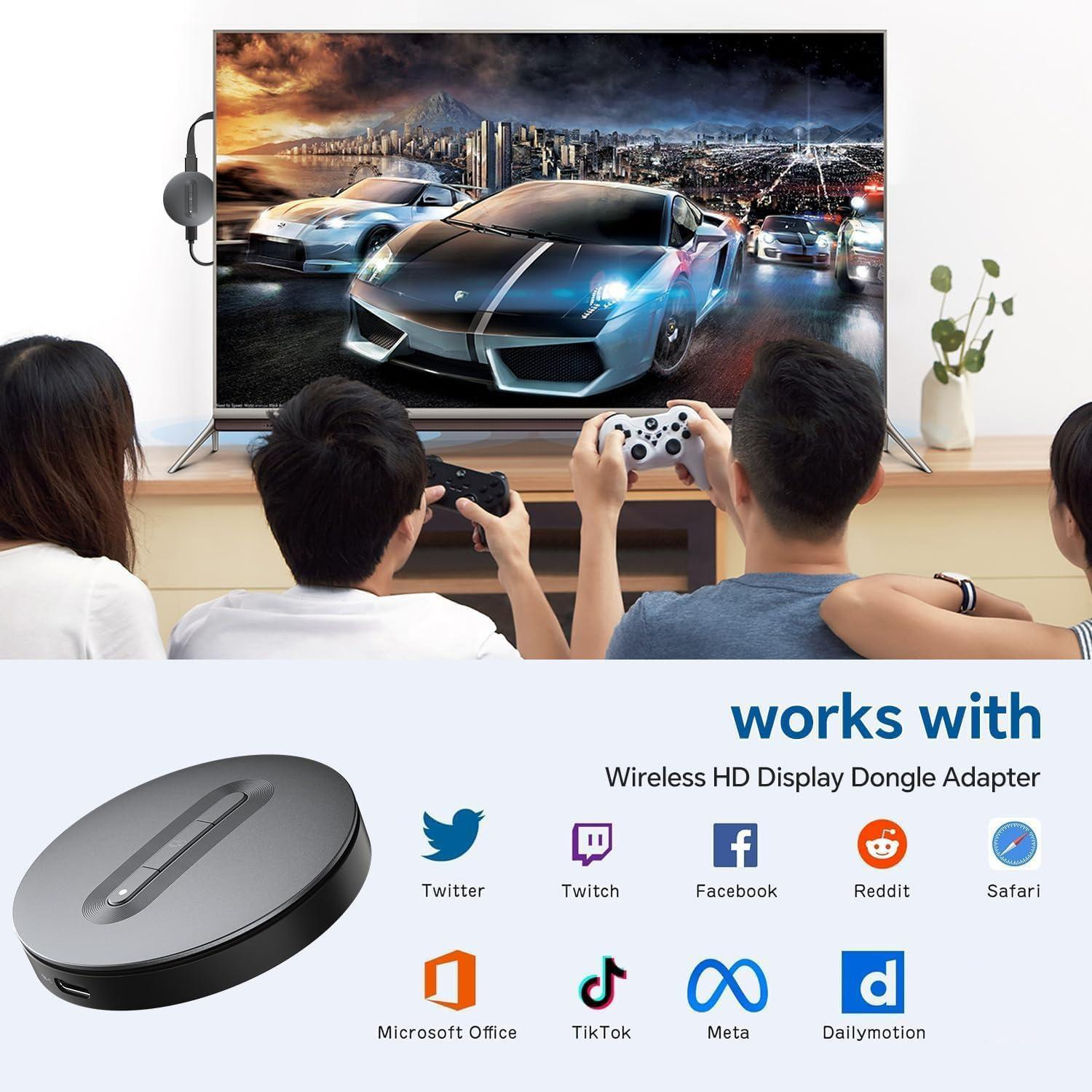 ワイヤレスHDディスプレイドングル Miracast Air - Wireless Hdmi Display Dongle Casting のレビューと価格