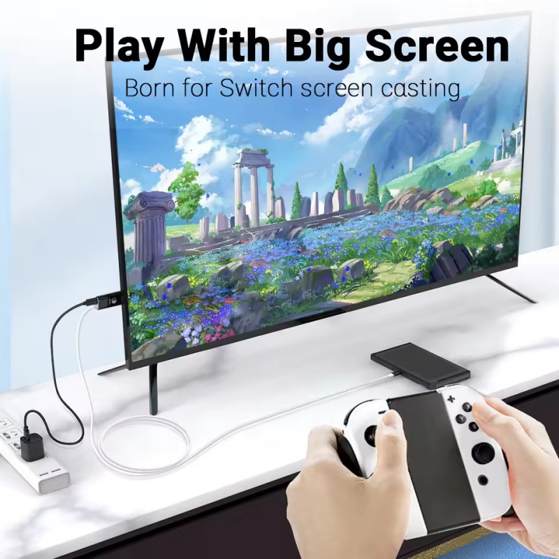 Nintendo Switch 2用ドッキングステーション、 - Hdmi Matrix Switch 4X4 4K 60Hz のレビューと価格