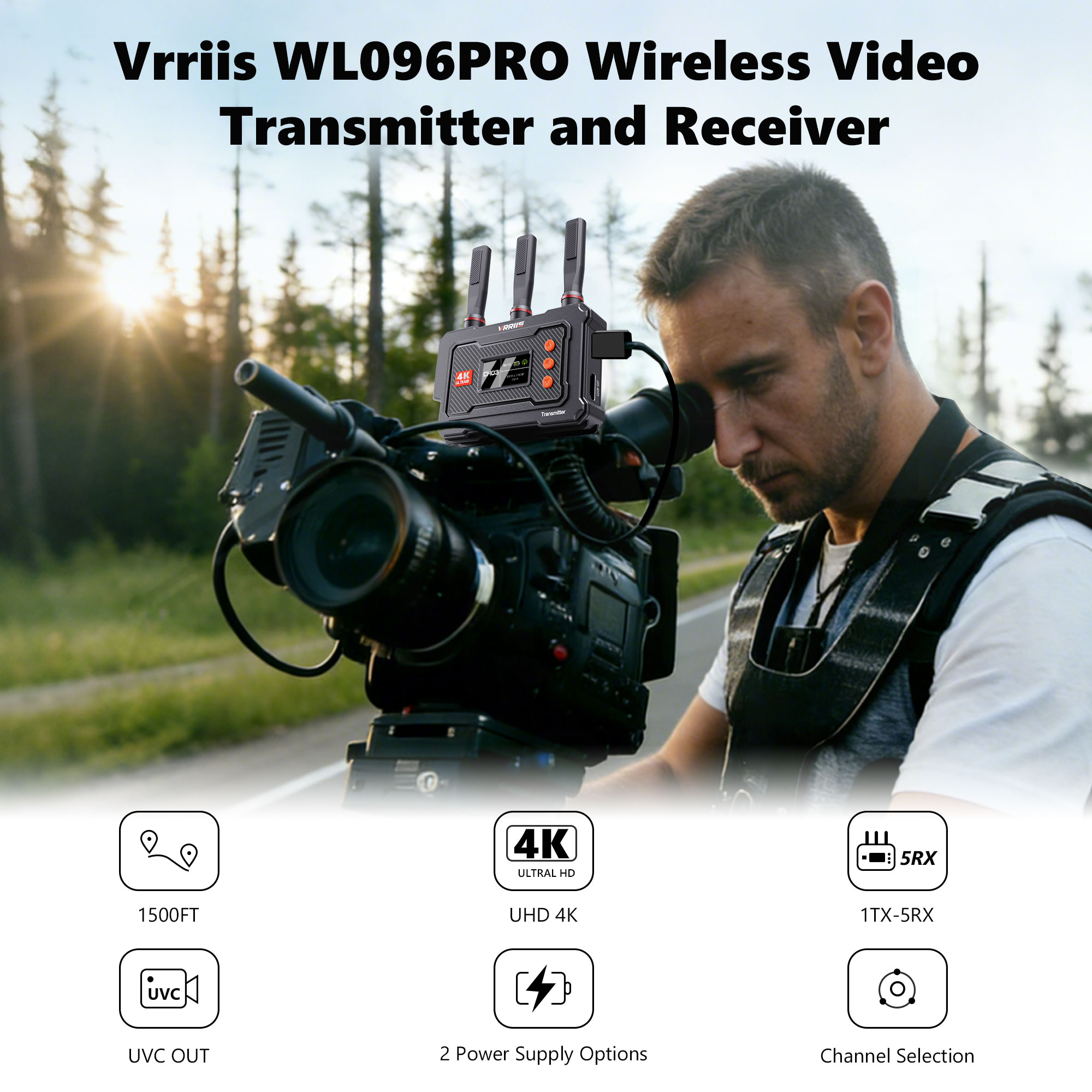 HDMIワイヤレス4Kビデオ伝送 450M長距離ワイヤレスエ - Wireless Hdmi Transmitter And Receiver 4K のレビューと価格
