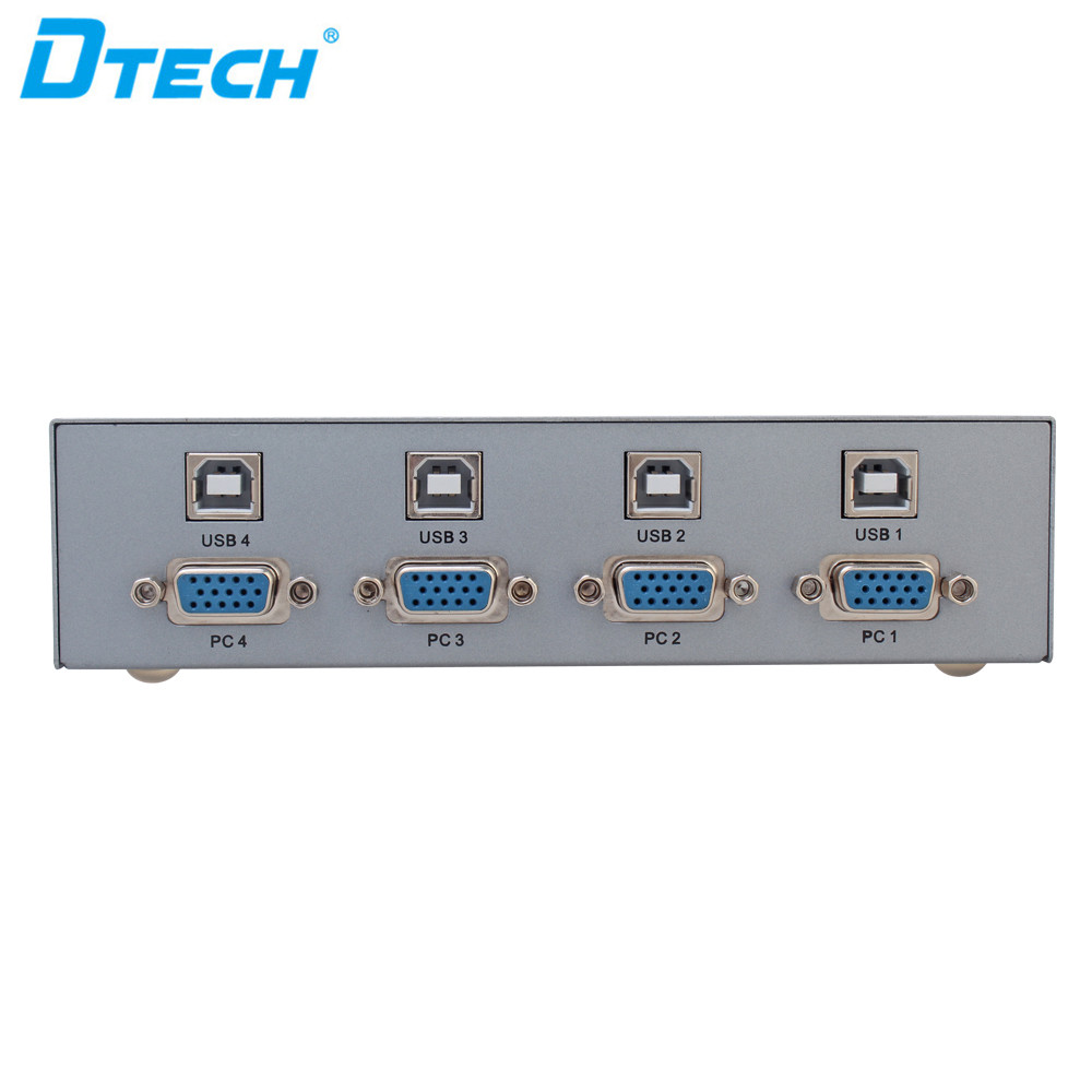 DTECH 4ポートUSB HDMI KVMエクステンダー  - Hdmi Kvm Switch 4 Port Dual Monitor のレビューと価格
